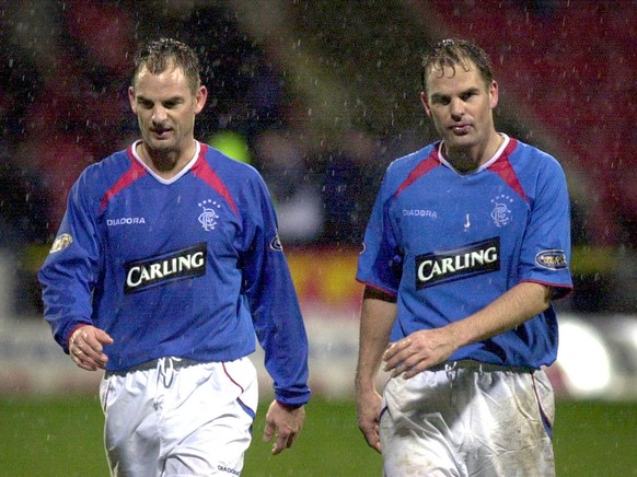 Ronald (r.) und Frank de Boer.