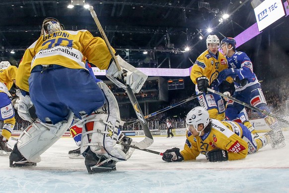 Im Hallenstadion kam es zum Spitzenkampf zwischen den ZSC Lions und dem HC Davos.