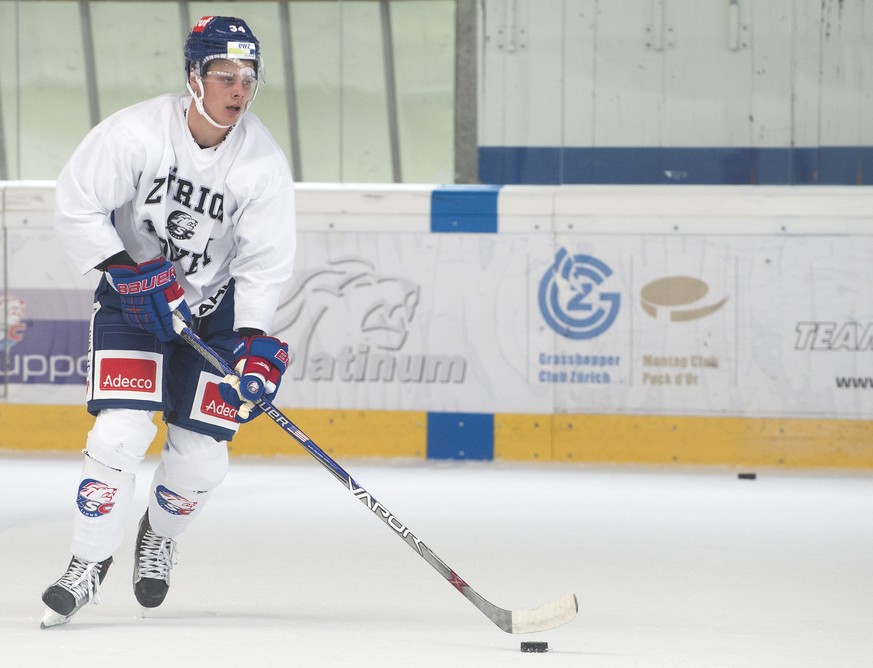 Bisher nur im Training, am Freitag beim ersten Ernstkampf: Auston Matthews.