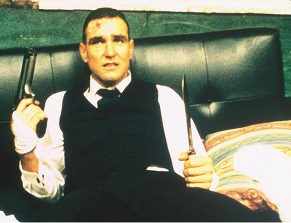 Vinnie Jones ist später auch noch ein böser Schauspieler.