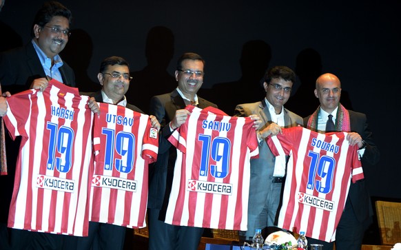 Atlético de Kolkata gehört zum Teil Atlético Madrid.