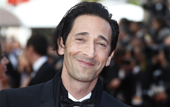 epa05984840 US actor Adrien Brody arrives for the 70th Anniversary ceremony during the 70th annual Cannes Film Festival, in Cannes, France, 23 May 2017. The festival runs from 17 to 28 May. EPA/GUILLA ...