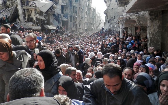 Millionen sind in Syrien auf der Flucht.