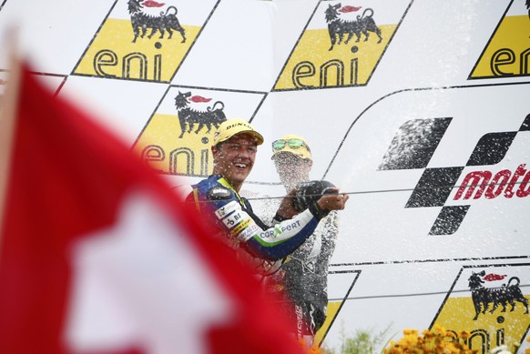 Auf dem Sachsenring feierte Aegerter unlängst den ersten GP-Sieg seiner Karriere.