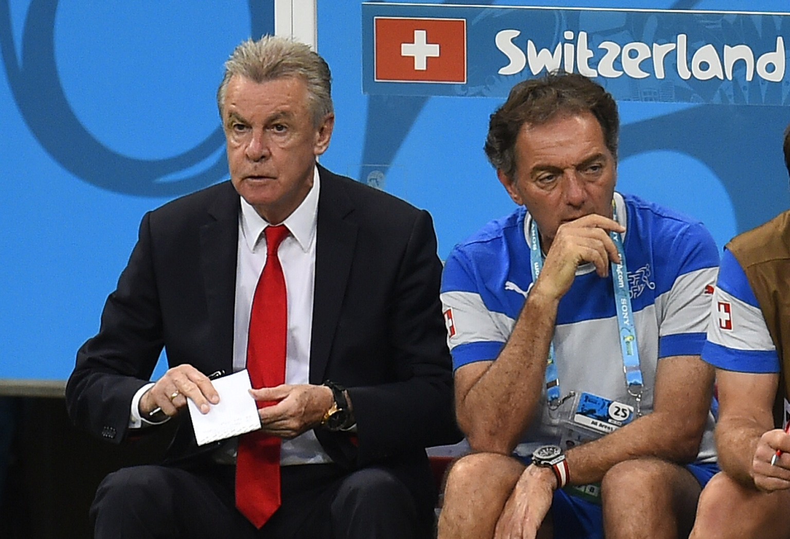 Gut, ist Natitrainer Ottmar Hitzfeld ein ausgebildeter Mathematik-Lehrer.