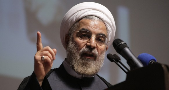 Präsident Hassan Ruhani