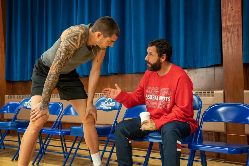 Adam Sandler réussit une belle performance dans &quot;Le haut du panier&quot;.