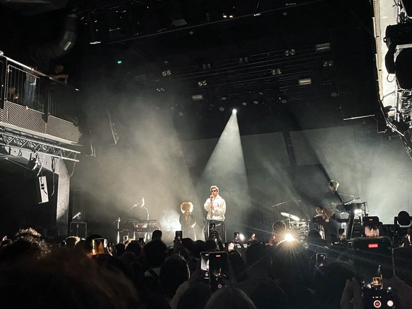 L&#039;artiste italien Mahmood se produisait ce mercredi 10 avril à Zurich.