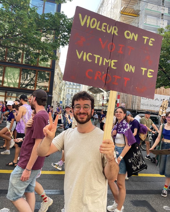 Grève féministe du 14 juin 2025 à Genève.