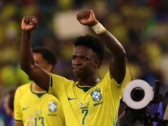 Vinicius Jr a mis le Brésil sur de bons rails avec son doublé.