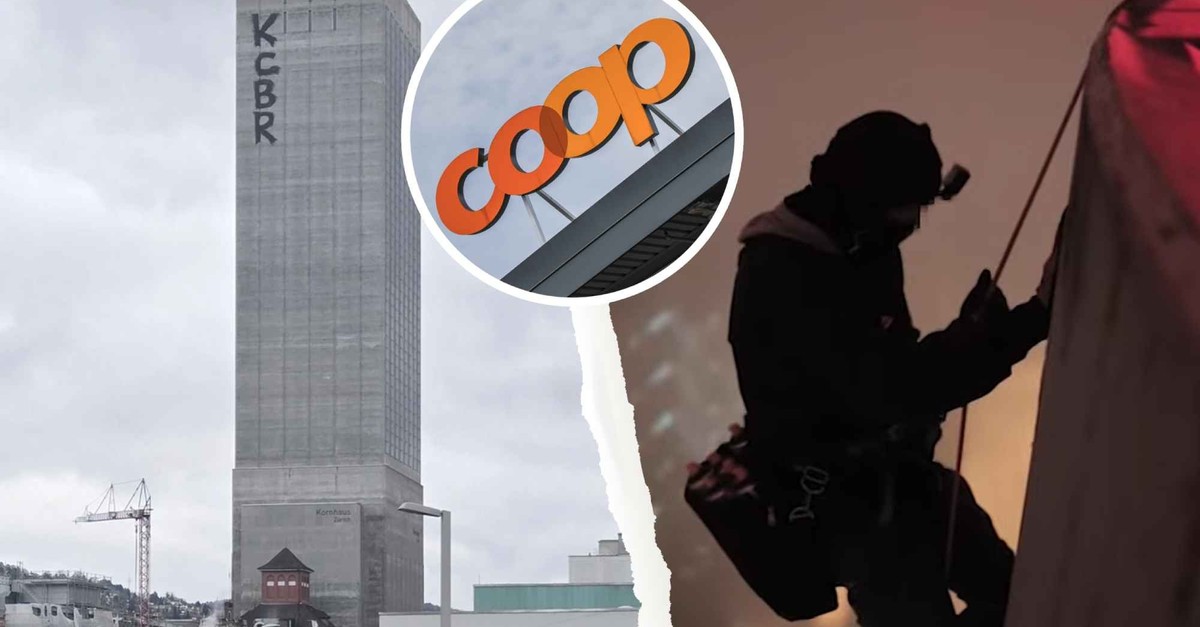 KCBR: la Coop porte plainte contre les graffeurs zurichois