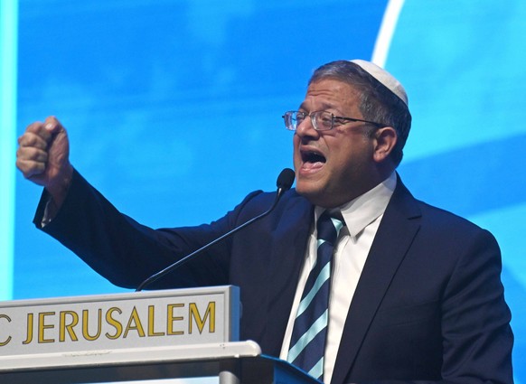 Le ministre israélien de la sécurité, Itamar Ben-Gvir.