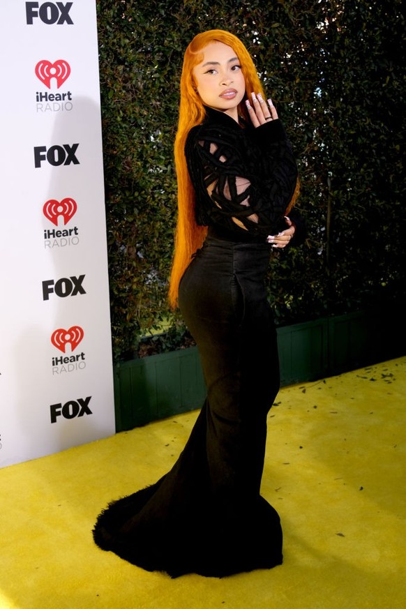HOLLYWOOD, CALIFORNIA - APRIL 01: Ice Spice attends the 2024 iHeartRadio Music Awards at Dolby Theatre on April 01, 2024 in Hollywood, California. (Photo by Jeff Kravitz/FilmMagic)