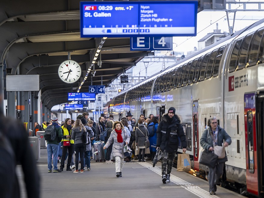 Les trains circulent