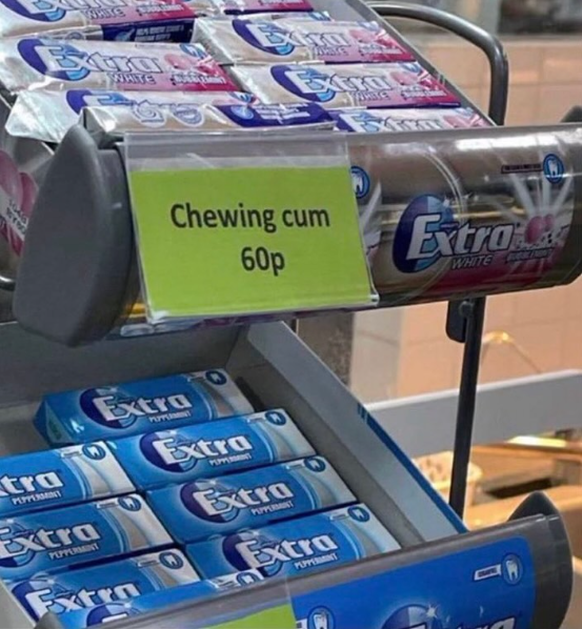 faildienstag: Chewing cum