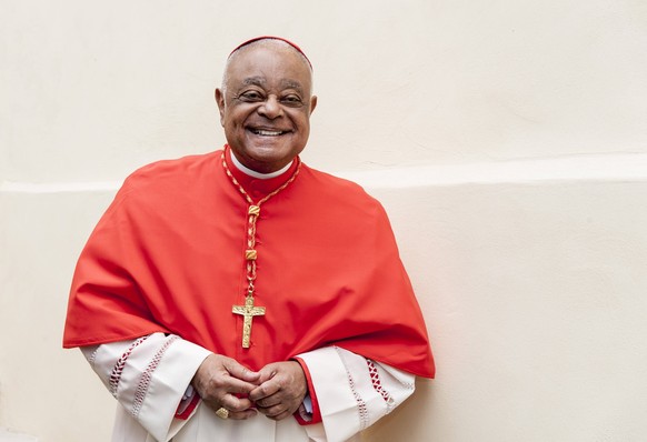 Italy, Rome, Vatican, 21/09/27. Card. Wilton Daniel Gregory, Archbishop of Washington United States of America, poses during his taking possession of the Title of the Immaculate Conception of Mary. Ph ...