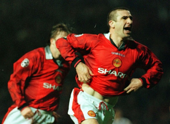 Eric Cantona, le «King» français de Manchester United.