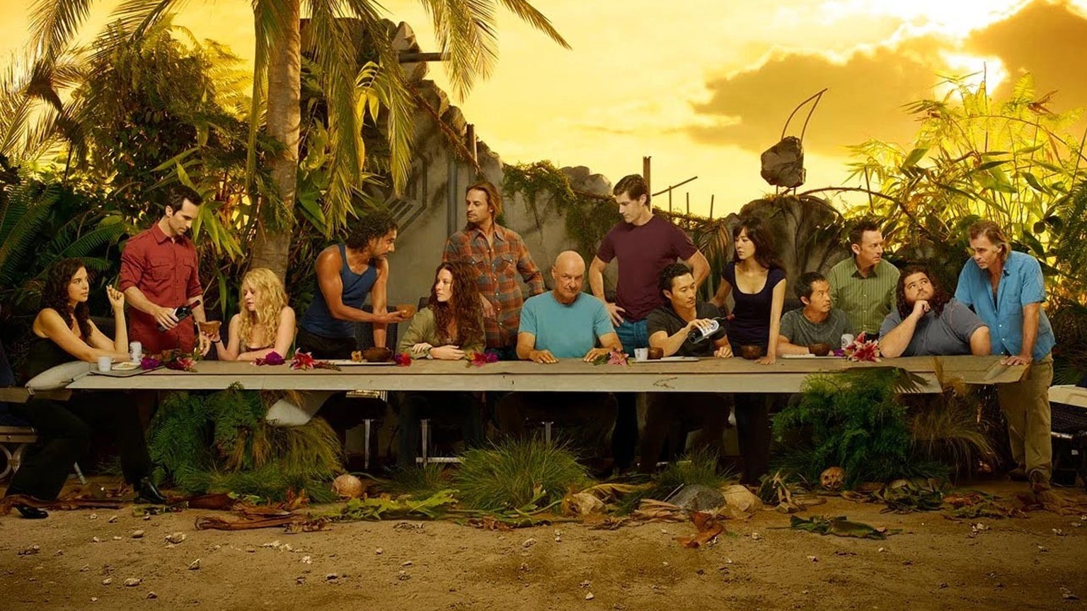 Pour la promo de la série Lost.