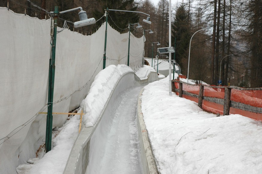 La piste de Cortina en 2006