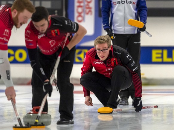 Marco Hösli et ses coéquipiers ont enchaîné une 3e victoire en autant de rencontres au Championnat du monde.