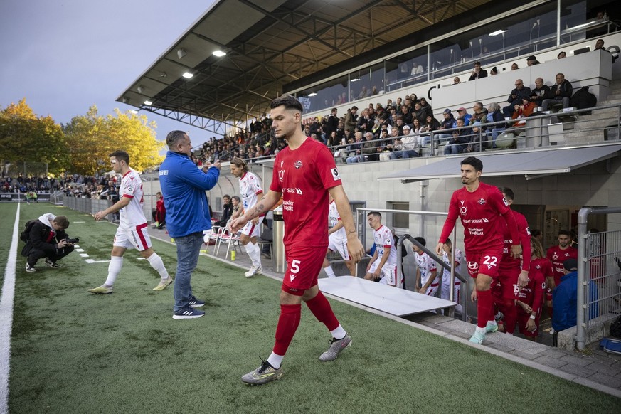 Le stade Esp était bien garni pour la réception du FC Sion.