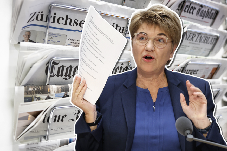 Viola Amherd et ses services ont souvent utilisé l'outil de rectification pour critiquer les articles de presse touchant au F-35.