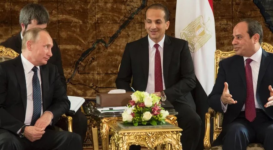 Poutine au Caire en 2021 : à l&#039;époque, il discutait de la situation en Syrie avec le président égyptien Abdel Fattah al-Sissi