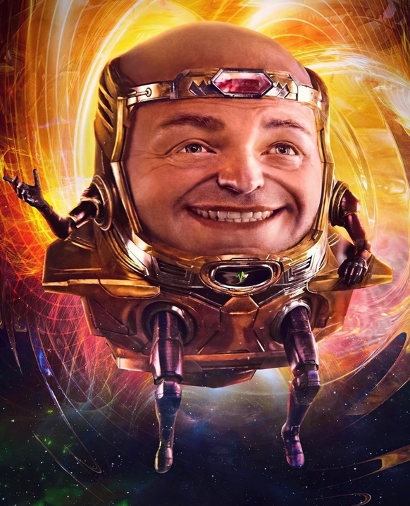 Le personnage de MODOK vu dans Ant-Man et la guêpe: quantumania est la risée d'Internet.