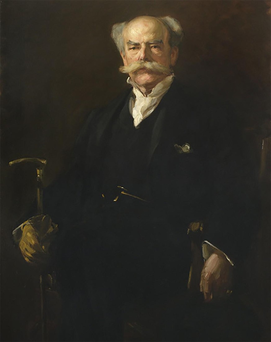 Henry Isaac Barbey, peint par Wilhelm Heinrich Funk, 1904.
https://commons.wikimedia.org/wiki/File:Henry_Isaac_Barbey.png