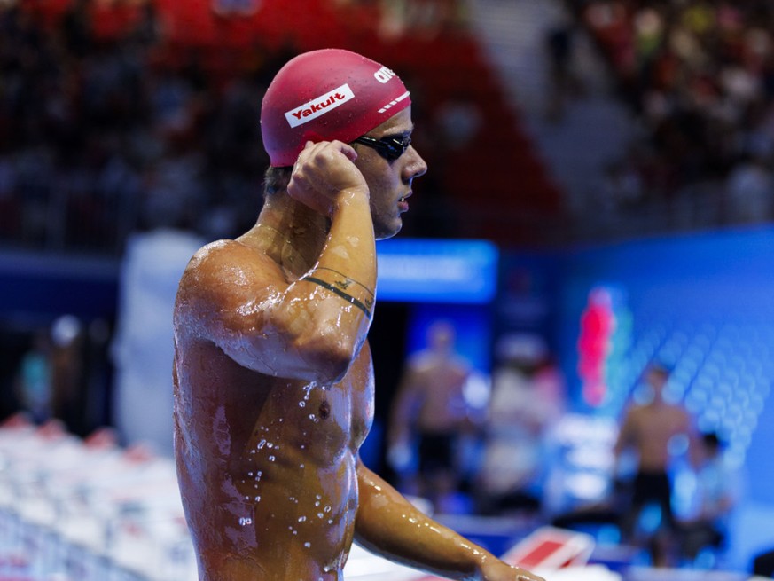 No� Ponti esp�re s&#039;offrir enfin une 1re m�daille mondiale en grand bassin lundi