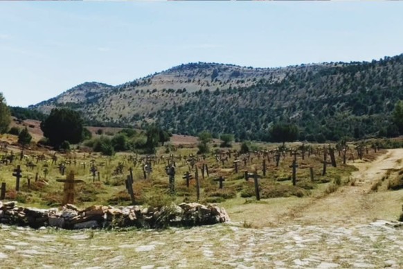 «The Good, the Bad, and the Ugly»: Sad Hill Cemetery, Spanien