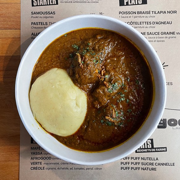 Le restaurant Afrogood à Lausanne.