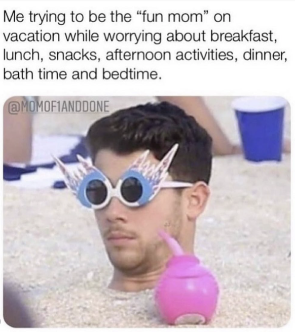 Lustige Sommerferien in Memes