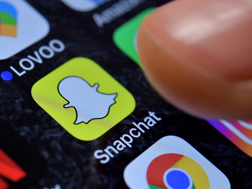 Snapchat séduit de plus en plus d&#039;annonceurs avec ses filtres et outils de &quot;réalité augmentée&quot; (archives).