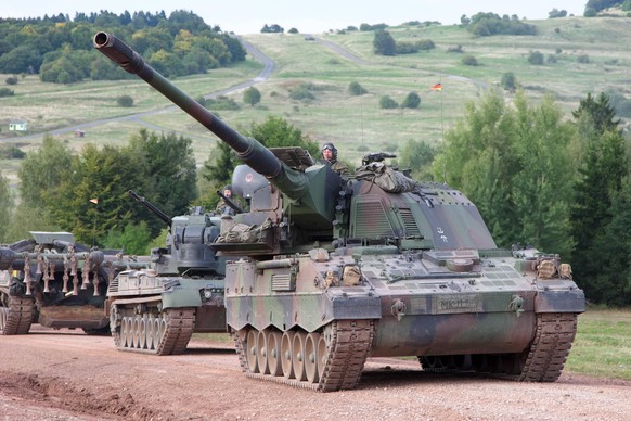 Le Panzerhaubitze 2000: le char doit également être transféré des Pays-Bas à l'Ukraine.