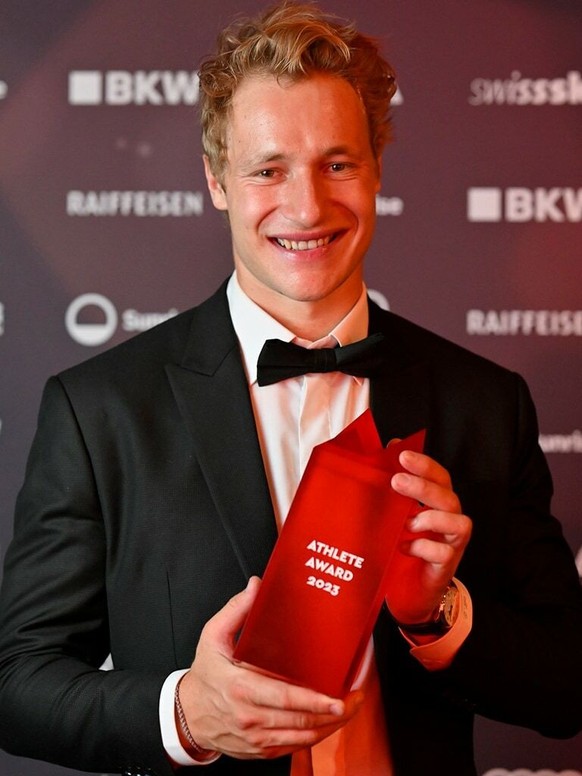 Marco Odermatt à la Swiss-Ski Night en 2023.