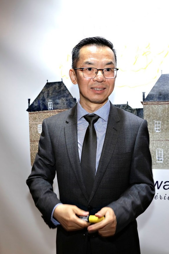 PARIS, FRANCE - 06/04/2022: Lu Shaye, Chinese Ambassador to France poses during a portrait session in Paris, France on 06/04/2022. (Photo by Eric Fougere/Corbis via Getty Images)