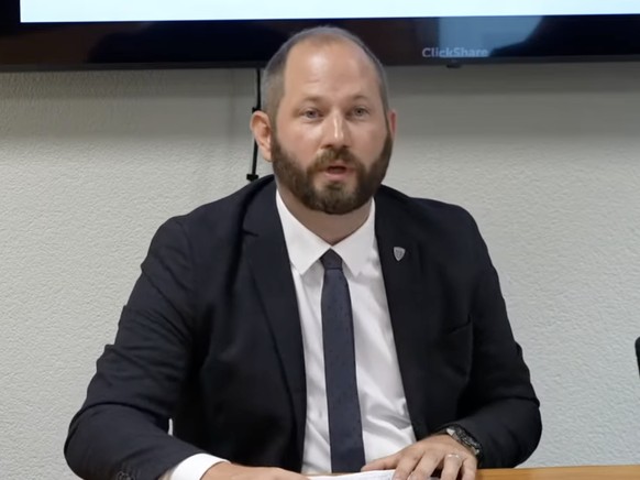 Simon Baechler, chef de la police judiciaire neuchâteloise.