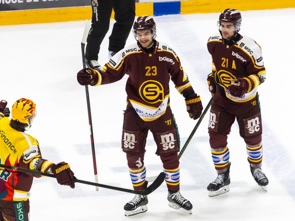 Matthew Verboon a stoppé l'élan fribourgeois en fin de rencontre lundi.