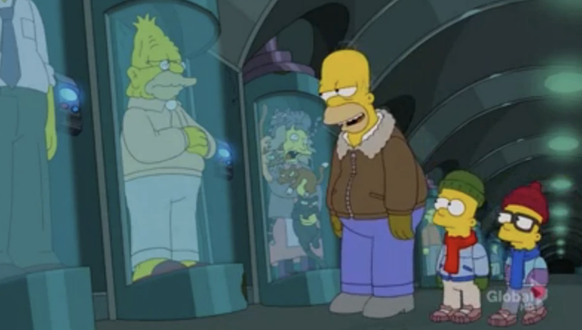 Kryo-Maschine: Simpsons