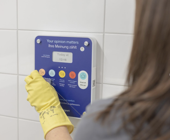 Les personnes en charge du nettoyage pourront rapidement répondre aux demandes et assurer un service optimum