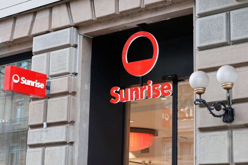 Foto Manuel Geisser 28.12.2023 Zuerich , SCHWEIZ, Sunrise Store Bahnhofstrasse Zuerich *** Photo Manuel Geisser 28 12 2023 Zuerich , SWITZERLAND, Sunrise Store Bahnhofstrasse Zuerich