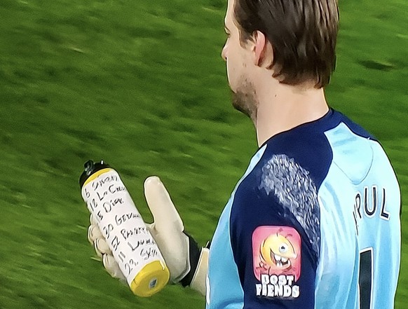 Tim Krul (ex-Norwich) avait fait ses devoirs face à Tottenham en 2020.