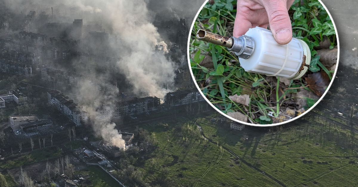 Les grenades K-51, ces armes chimiques qui font vomir les Ukrainiens