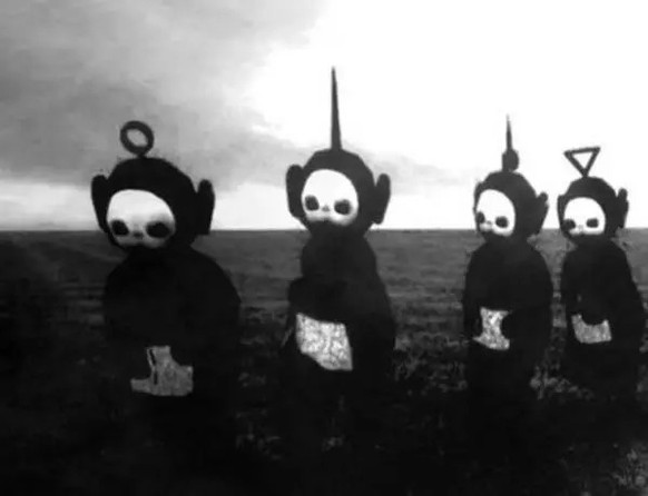 creepy teletubbies