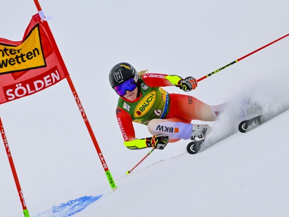 Lara Gut-Behrami a chuté lors d&#039;un entraînement dans le Colorado (archives).