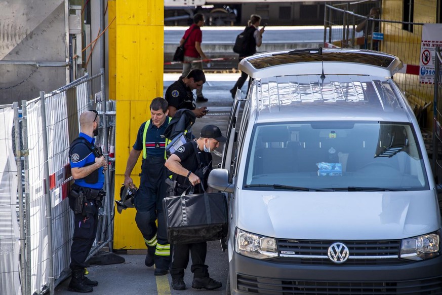 gare lausanne alerte bombe valise cff