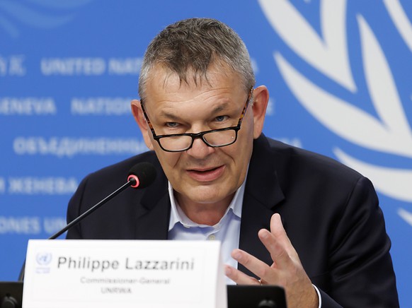Pour Philippe Lazzarini, la Suisse ne doit pas mettre fin à son aide à l&#039;UNRWA.