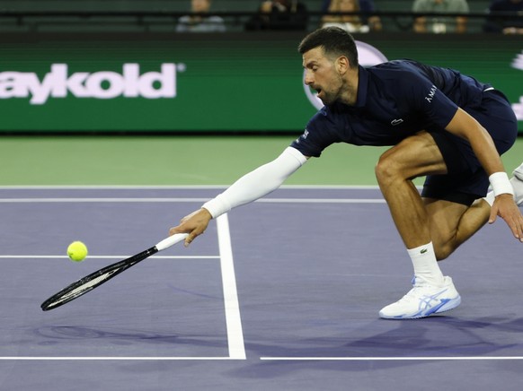 Novak Djokovic a été battu en 8es de finale à Indian Wells par le tenant du titre Jack Draper (GBR).