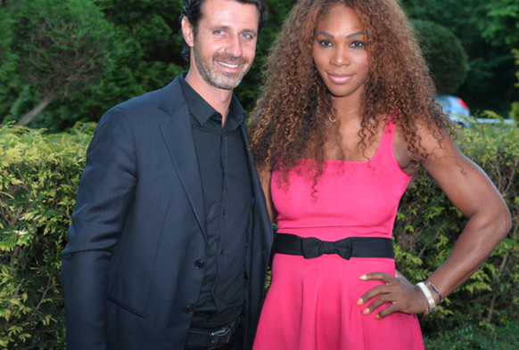 Patrick Mouratoglou a fini par former un couple célèbre avec sa protégée Serena Williams.